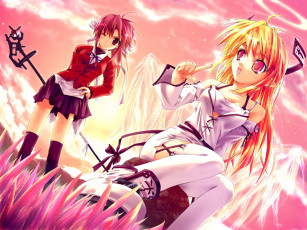 Картинка аниме angels demons