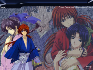 Картинка аниме rurouni kenshin