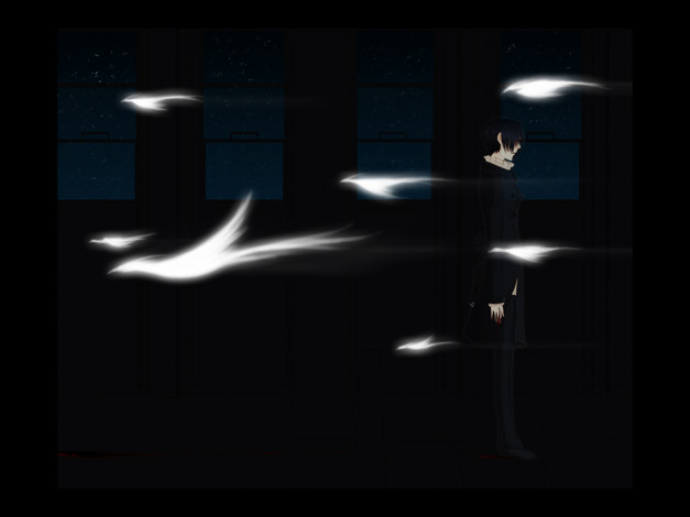 Обои картинки фото аниме, nabari, no, ou