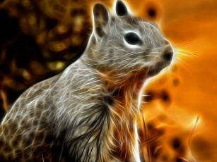 Картинка 3д графика animals животные