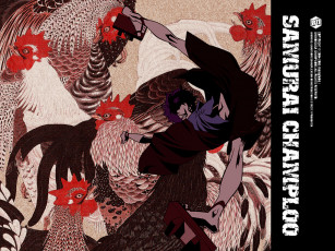 Картинка аниме samurai champloo