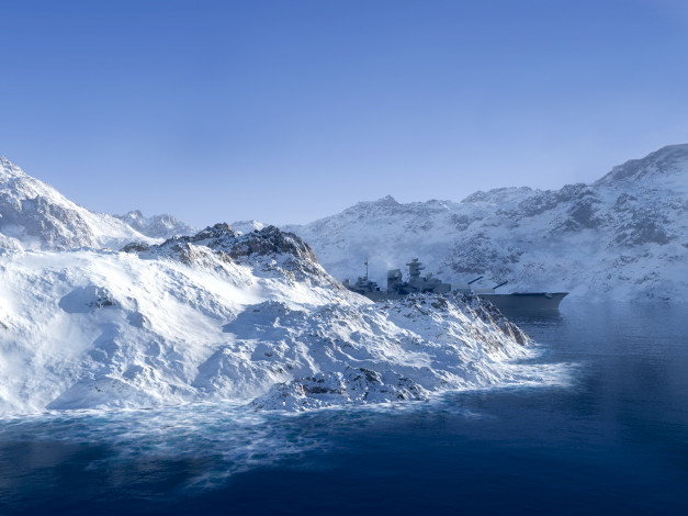 Обои картинки фото корабли, 3d