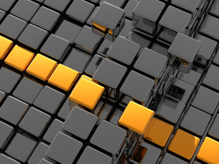 Картинка 3д графика другое кубики