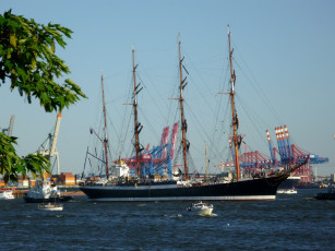 Картинка корабли парусники море