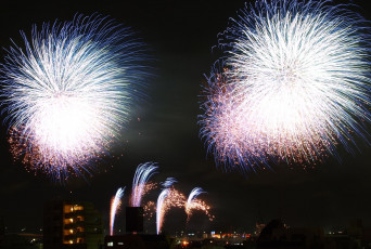 Картинка разное салюты фейерверки салют