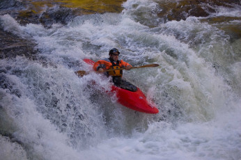 Картинка спорт водный лодка река