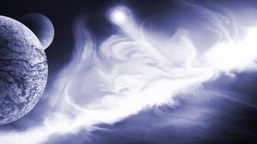 Картинка космос арт планеты