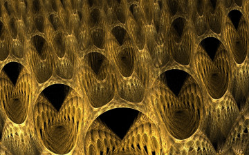 Картинка 3д графика fractal фракталы узор