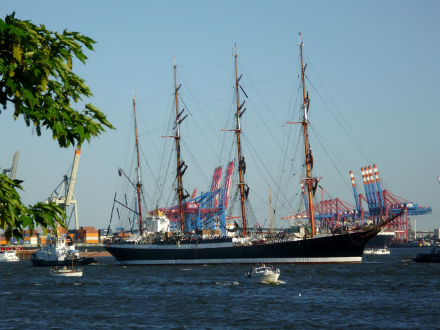 Обои картинки фото корабли, парусники, море