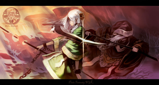 Обои картинки фото аниме, pixiv, fantasia