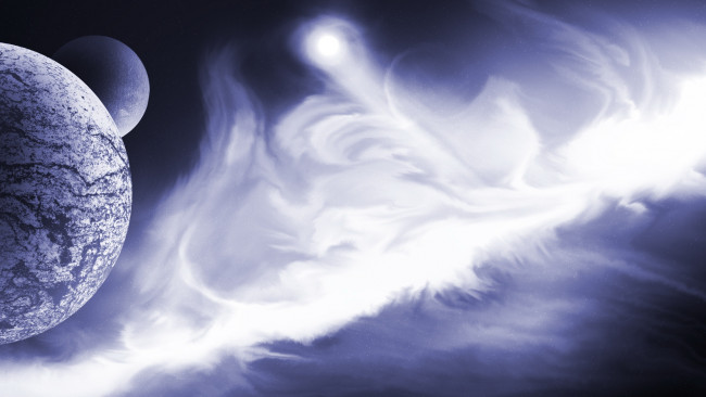 Обои картинки фото космос, арт, планеты