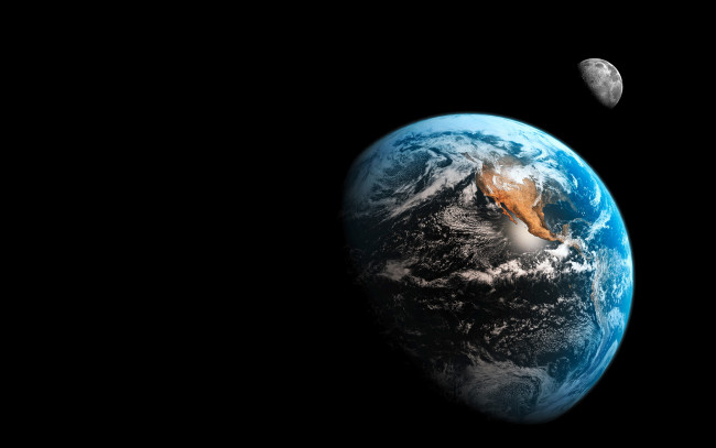 Обои картинки фото космос, земля, планеты