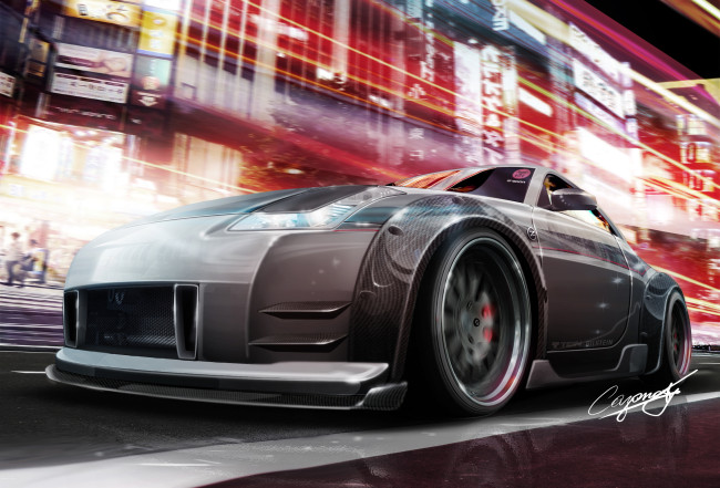 Обои картинки фото автомобили, виртуальный, тюнинг, auto