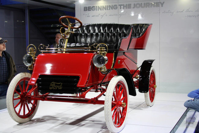 Обои картинки фото ford, model, 1903, автомобили, выставки, уличные, фото, a, ретро