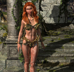 Картинка 3д+графика эльфы+ elves эльфийка взгляд