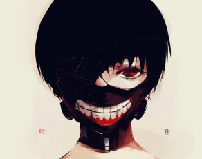 Картинка аниме tokyo+ghoul tokyo kushu anime kaneki ken маска ghoul