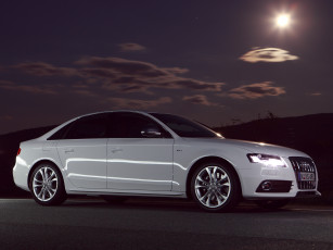 Картинка автомобили audi sedan s4 светлый 8k b8 au-spec