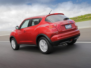 Картинка автомобили nissan datsun 2013г yf15 au-spec juke красный