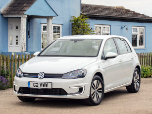 Картинка автомобили volkswagen светлый 2014г typ 5g uk-spec e-golf