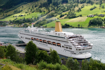 Картинка oriana корабли лайнеры лайнер круиз