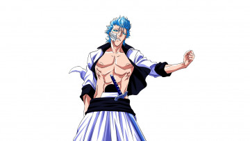 Картинка аниме bleach парень гримджоу блич арранкар эспада шестой