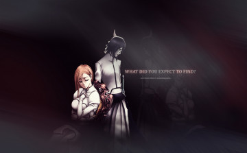 Картинка аниме bleach блич арт девушка парень орихиме улькиорра