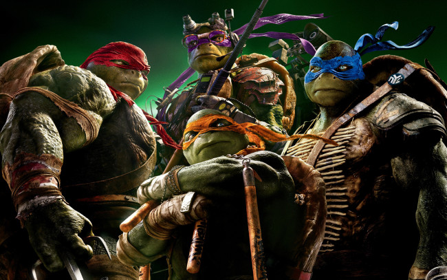 Обои картинки фото teenage mutant ninja turtles 2014, кино фильмы, teenage mutant ninja turtles, 2014, Черепашки, ниндзя