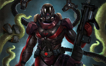 Картинка фэнтези существа существо арт монстр щюпальцы