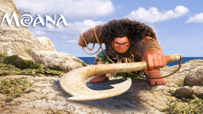 Обои картинки фото мультфильмы, moana, моана, мультик, приключения