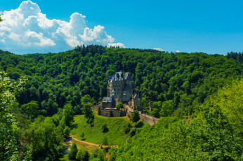 Картинка burg+eltz города замки+германии простор