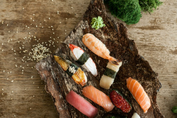 Картинка еда рыба +морепродукты +суши +роллы японская кухня рис рыллы