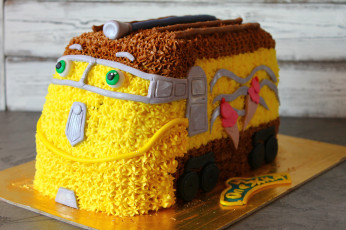 обоя еда, торты, сладость, вкусно, праздник, торт, поровоз