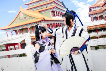 Картинка разное cosplay+ косплей парень девушка наряд cosplay