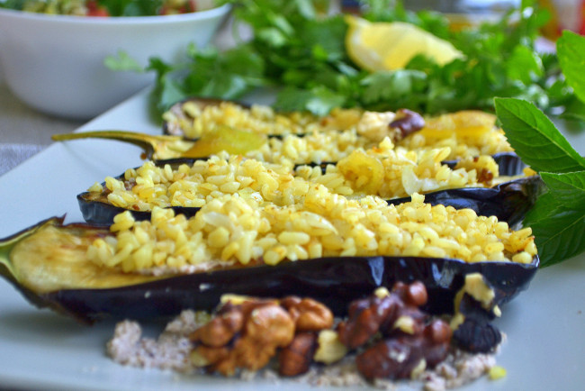 Обои картинки фото еда, баклажаны, вкусно, сыр, запеченный, баклажан