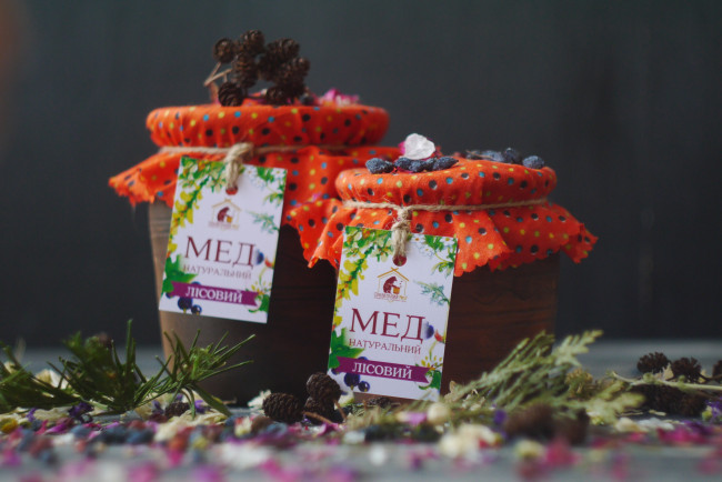 Обои картинки фото еда, мёд,  варенье,  повидло,  джем, этикетка, банка, мед