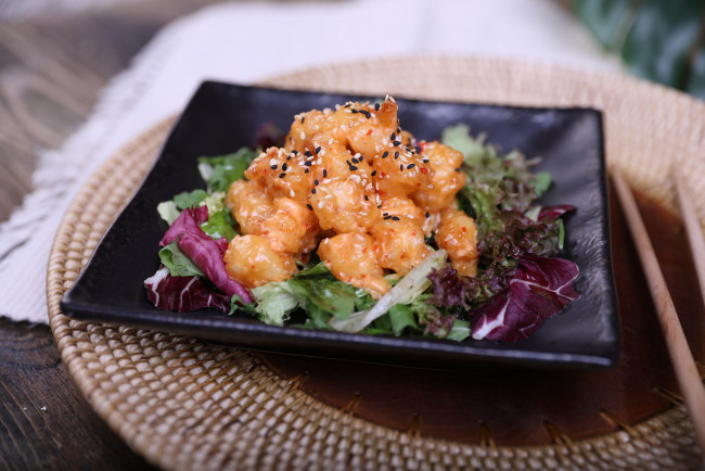 Обои картинки фото еда, салаты,  закуски, закуска, зелень, салат