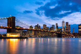 Картинка nyc+skyline города лас-вегас+ сша огни ночь