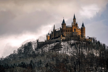 Картинка hohenzollern+castle города замки+германии hohenzollern castle