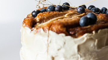 Картинка еда пироги черника