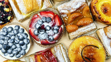 Картинка еда пирожные +кексы +печенье