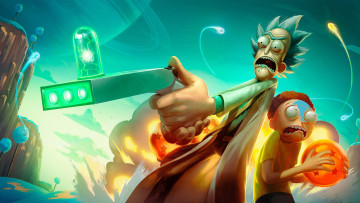 обоя мультфильмы, rick and morty, rick, and, morty