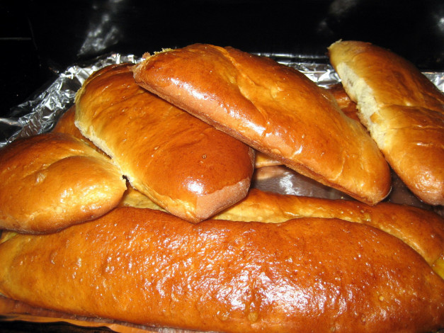 Обои картинки фото еда, хлеб,  выпечка, пирожки