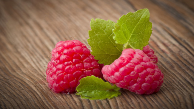 Обои картинки фото еда, малина, ягоды