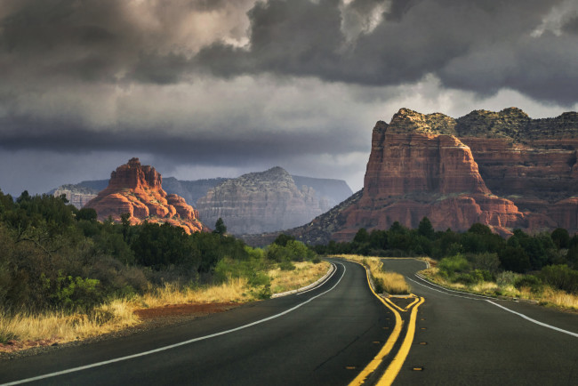 Обои картинки фото природа, дороги, простор