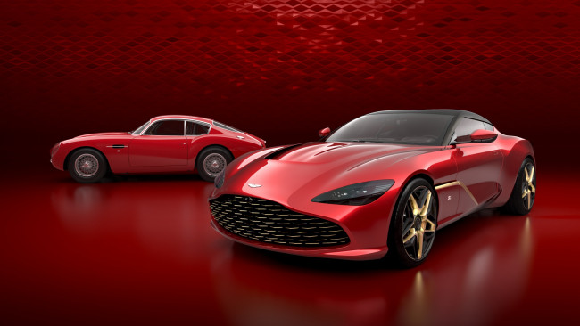 Обои картинки фото 2019 aston martin dbs gt zagato, автомобили, 3д, красный, zagato, gt, dbs, 2019, aston, martin, купе
