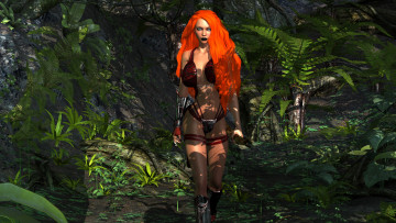 обоя 3д графика, амазонки , amazon, девушка, фон, взгляд, униформа