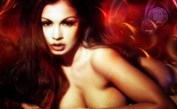 Картинка девушки aria+giovanni шатенка