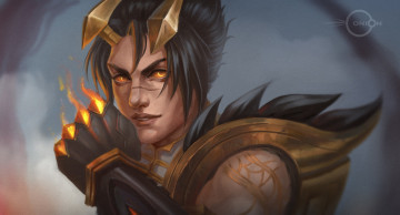 Картинка видео+игры league+of+legends sett лицо