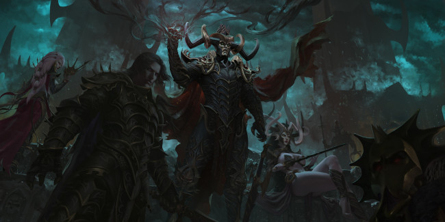 Обои картинки фото фэнтези, иные миры,  иные времена, темное