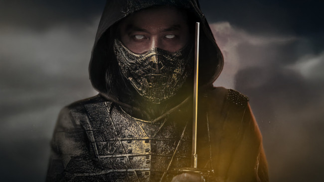 Обои картинки фото кино фильмы, mortal kombat 2, scorpion, mortal, kombat, 2